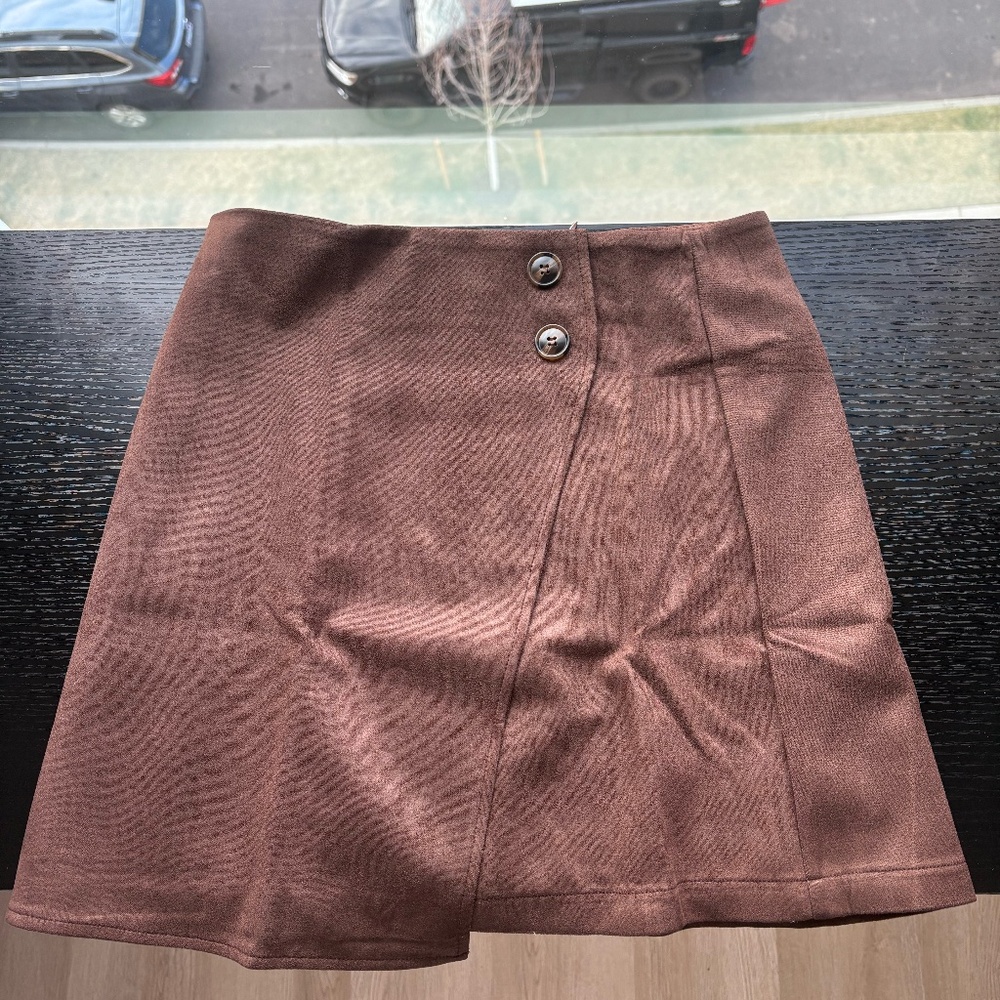 Selling a new skirt.